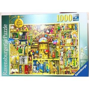 Ravensburger 1000 Pce Puzzle The Bizarre Bookshop 2 Premium Softclick Family Toy
